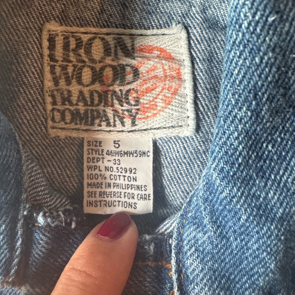 Ironwood Trading Company Boys Denim Jacket - Size 5 - 100% Cotton - Picture 6 of 12